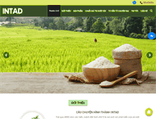 Tablet Screenshot of intad.vn